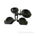 Custom flexible dc / hd / sd / out caméra lentilles de caméra en caoutchouc de capuche en silicone